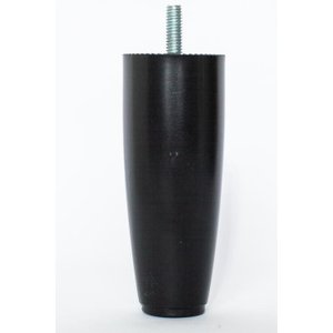 Pes Cama Box 15 Pes Preto com 12 Cm de Altur