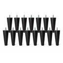 Ver imagem 1 de Kit Pés para Cama Box  Com 15 Unidades Preto com 12cm de Altura