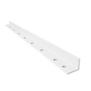 Ver imagem 1 de Kit 2 Suportes Cantoneira em L 47 Cm com Furos para Parafusar Branco - Nv460lb