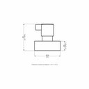 Ver imagem 2 de Acabamento Registro Base Docol 1.1/4 e 1.1/2 (grande) - Ice Perflex