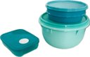 Ver imagem 1 de Tupperware Kit 3 Peças Tigela 2 Litros Potinho Freezer 300ml e Potinho Verde Água Kit 3 Peças Tigela