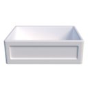 Ver imagem 4 de Cuba Cozinha Farm Sink Quadratta 55 cm Estilo Fazenda Avental