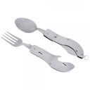 Ver imagem 3 de Canivete Multiuso em Aço Inox com Talheres 4 em 1 Vonder