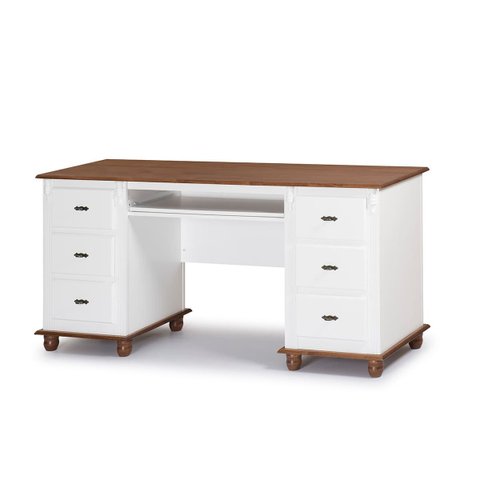 Escrivaninha Linz 6 Gavetas 80 X 176 X 50 Cm (a X L X P)