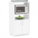 Ver imagem 6 de Armário de Cozinha para Forno Jaú 2 Portas Branco - Pnr Móveis