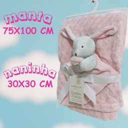 Manta com Naninha Tam Unico - 2