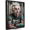 Quadro Decorativo Moderno Art Pop Albert Einsten Elon Musk - 1