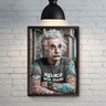 Quadro Decorativo Moderno Art Pop Albert Einsten Elon Musk - 6