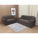 Ver imagem 1 de Sofá 2 e 3 Lugares Marrom 609 Viena