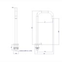 Ver imagem 6 de Bica P/ Lavatorio Quadrada M Deca You Br Mt 1791.br105.mt