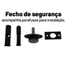 Fecho Pino Batom Segurança P/ Porta e Janela Aliança Oxidado Fecho Seguranca/porta 86572 Zlo - 4