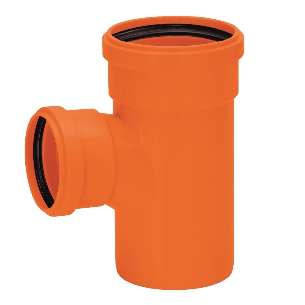 Te de Reducao Para Esgoto Silentium 100 X 50 Mm Amanco - 1