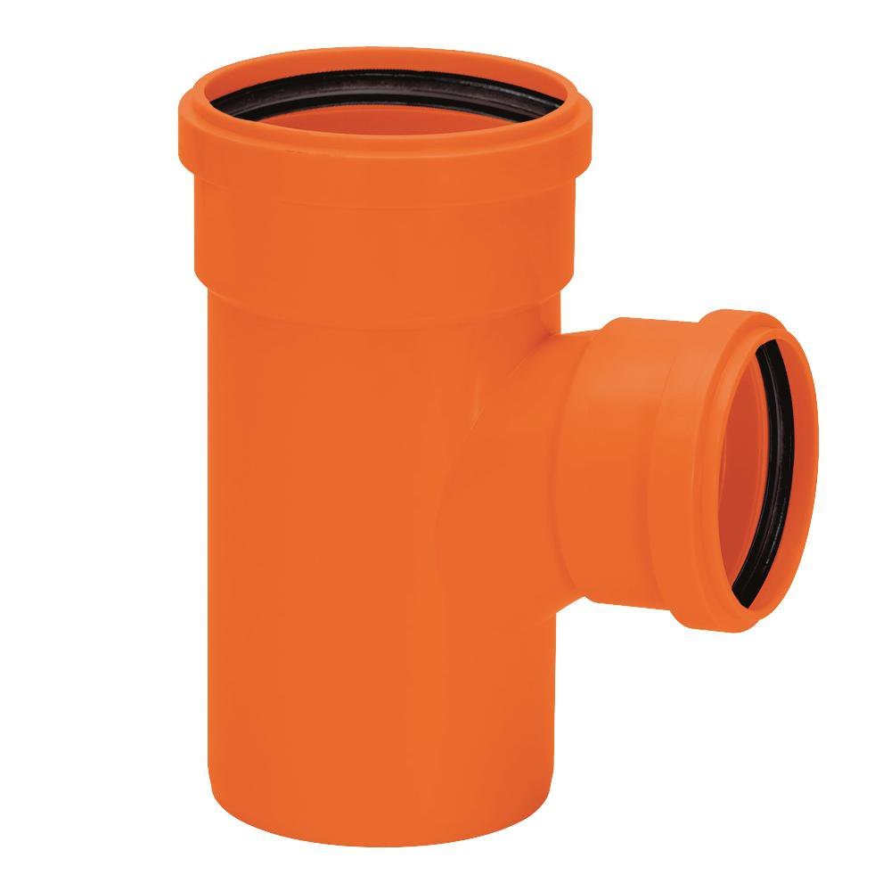Te de Reducao Para Esgoto Silentium 100 X 50 Mm Amanco - 2