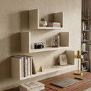 Ver imagem 2 de Kit 3 Nichos Prateleira U 30/60/90cm Branco Mdf Decorativo Sala Cozinha Quarto Decoração