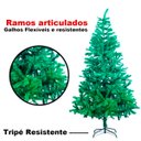 Ver imagem 5 de Árvore de Natal Premium Pinheiro Verde 1.80 de Altura