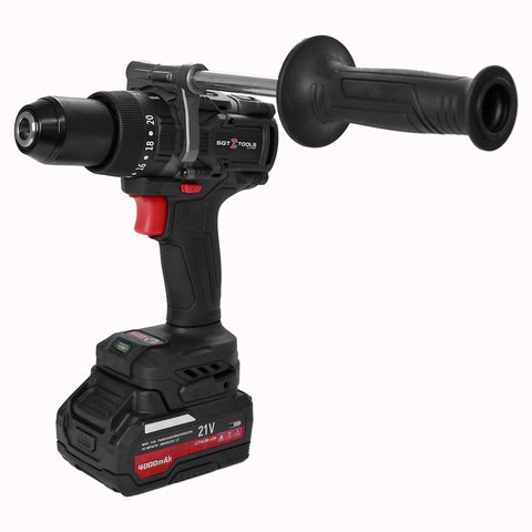 Parafusadeira/furadeira Impacto Brushless 1/2" (13mm) -150nm - 2 Baterias 21v - Sgt-7140