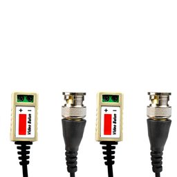Video Balun Evus C-067 1 Canal Mini Cctv Bnc para Hdcvi Cftv - 2