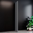 Ver imagem 1 de Lateral 49cm em Mdf Fechamento de Geladeira para Cozinha Americana / Henn - Cinza