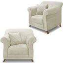 Ver imagem 2 de Kit 2 Poltronas Decorativas Retro Polo Veludo 2221 Ezz
