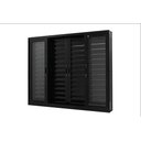 Ver imagem 1 de Janela de Alumínio Veneziana 06 Folhas Preto Maxx - 100x180