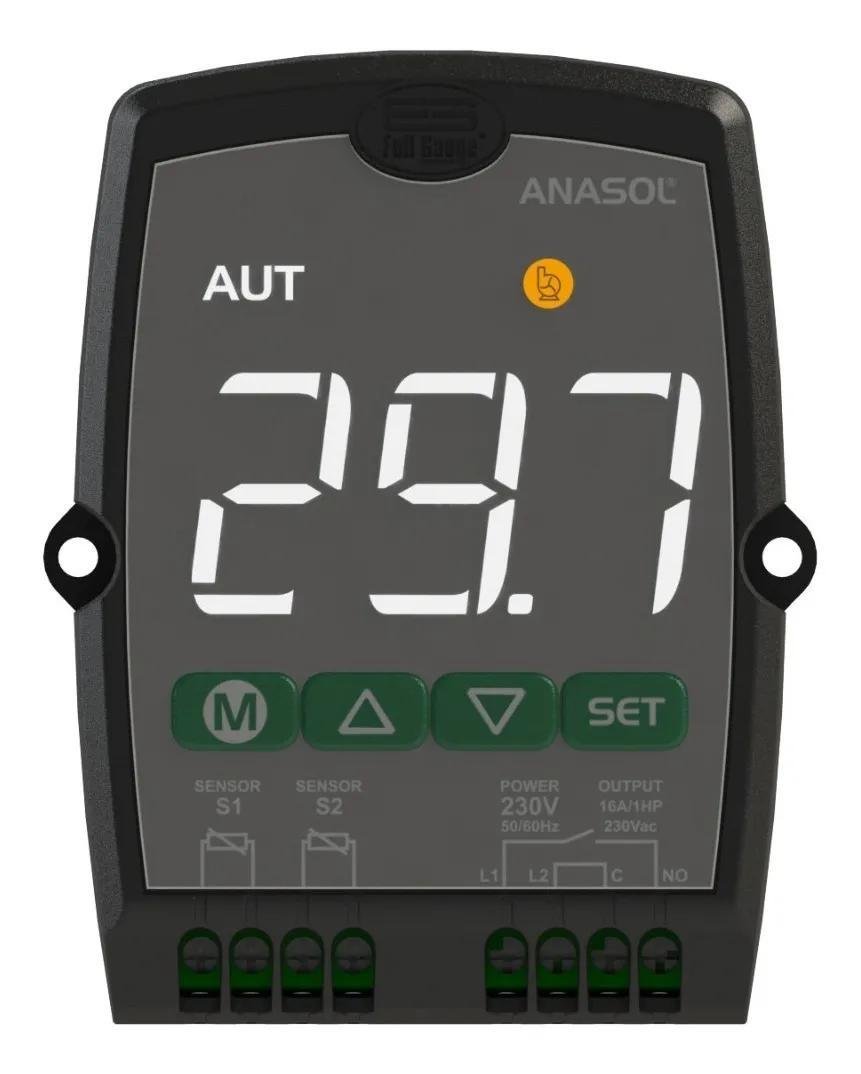 Controlador Diferencial de Temperatura New Anasol - 2