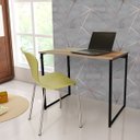 Ver imagem 4 de Escrivaninha Mesa para Escritório Aparador Industrial