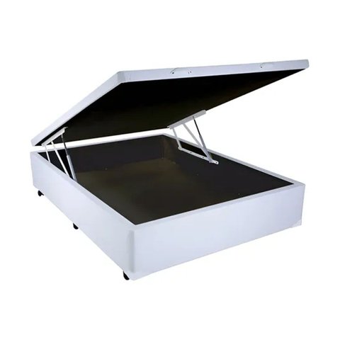 Box Baú Blindado Corino -viuva 128x188x38- Novo:branco