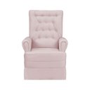 Ver imagem 4 de Poltrona Amamentação com Balanço Eloa Rosa Rose