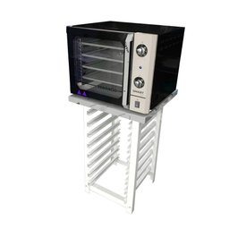 Forno Turbo Convec. Preto e Inox FCSB4E 220V + Bancada MES-004 - Venâncio - 3