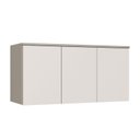 Ver imagem 1 de Módulo Aéreo para Quarto 3 Portas Elegance Branco/Niquel/Blanc