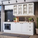 Ver imagem 1 de Cozinha Compacta 6 Peças Com Módulo Forno De Embutir Branco