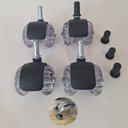Ver imagem 1 de Rodízio de Cadeira Giratório Silicone 50mm C/ Bucha Squadroni 5 Unidades