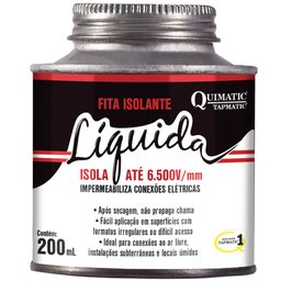 Fita Isolante Líquida Vermelha 200ml - Bh1 - Tapmatic - 1