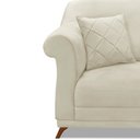 Ver imagem 4 de Poltrona Decorativa Retro Polo com Almofada Veludo 2221 Ezz 2221