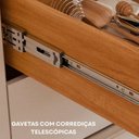 Ver imagem 7 de Cozinha Modulada 4 Peças com Torre Quente para Forno ou Microondas Divina Cinamomo/Off White