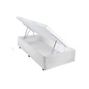 Ver imagem 1 de Cama Box Baú Solteiro Courano White New (78x188x30) - Castor