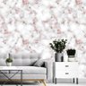 Papel de Parede Marmore Rose Gold Adesivo Autocolante Sala - 5
