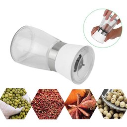 Kit 24 Moedores de Sal e Pimenta 170ml Manual Vidro Triturador Moinho Cerâmica Lyor - 4