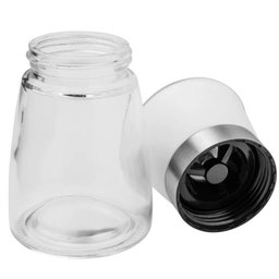 Kit 24 Moedores de Sal e Pimenta 170ml Manual Vidro Triturador Moinho Cerâmica Lyor - 2