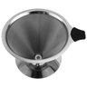Coador Filtro Café Permanente Aço Inox sem Uso de Pape 10.3x6,5cm - 2