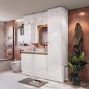Ver imagem 1 de Conjunto para Banheiro Kappesberg Celeste 6 Peças Branco 170cm