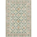 Ver imagem 1 de Tapete Egipcio Oushak A003 Verde/Bege 2,00x3,00m Abdalla