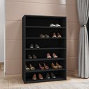 Ver imagem 2 de Sapateira Organizadora Laís com 5 Prateleiras Preto - AJL Móveis - Preto