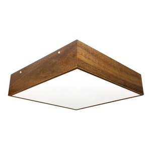 Plafon Box em Madeira Imbuia 20cm