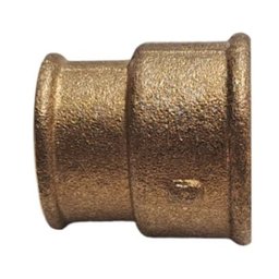 Luva de Redução 1/2 X 3/4 em Latão Amarela:amarela - 5