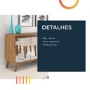 Ver imagem 5 de Armário Buffet com Espelho Viero Filipe Imbuia / Off White