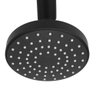 Chuveiro Ducha Flatt Preto/black Redondo C/desviador - 9