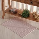 Ver imagem 1 de Tapete Nobile Jacquard 100% Algodão 1300g/m² 50x70cm Peach