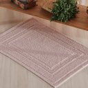 Ver imagem 2 de Tapete Nobile Jacquard 100% Algodão 1300g/m² 50x70cm Peach