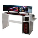 Ver imagem 3 de Mesa Computador Gamer Creta Mavaular Branco